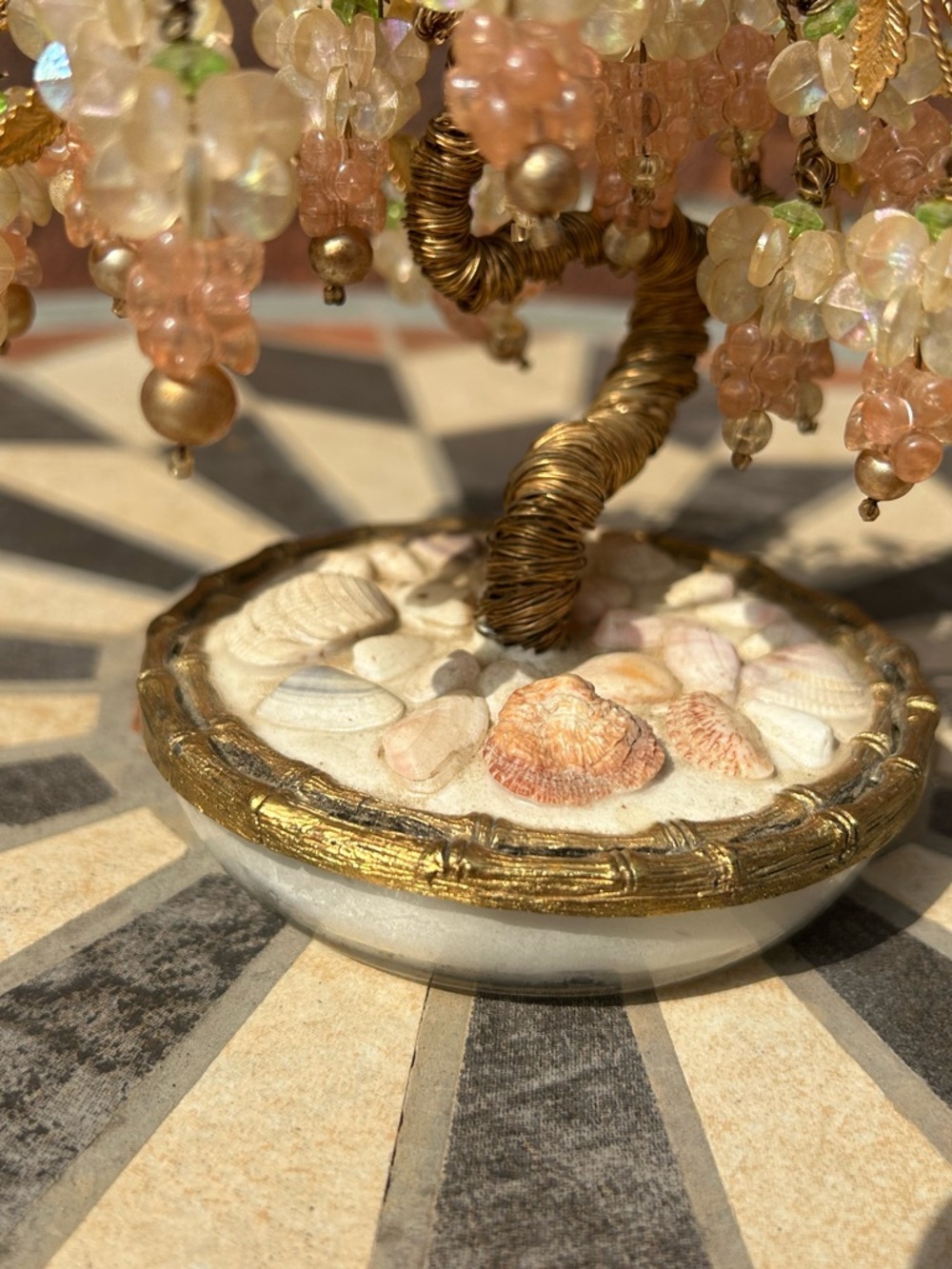 Vintage beaded grape tree - Picture 9 of 12